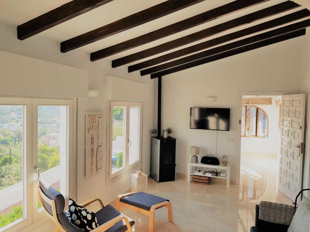 Neu Renovierte Villa Mit Privatem Pool Fusslaeufig Zum Meer 贝尼萨 外观 照片