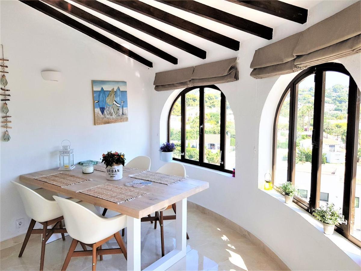 Neu Renovierte Villa Mit Privatem Pool Fusslaeufig Zum Meer 贝尼萨 外观 照片